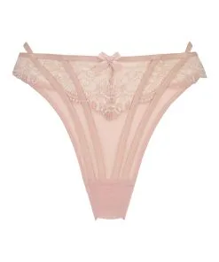 String Kirsty Mit Hohem Beinausschnitt - Rosa -Unterwäschegeschäft 201863 5