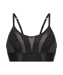 Mesh-Bralette Glossy - Schwarz -Unterwäschegeschäft 202278 5