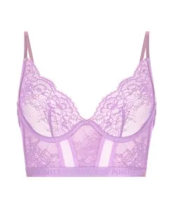 Unwattierter Bügel-BH Honey - Lila 12 Unwattierter Bügel-BH Honey - Lila -Unterwäschegeschäft 202298 5