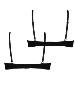 Doppelpack Vorgeformter Bügel-BH - Schwarz -Unterwäschegeschäft 203100 6