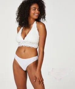 2er-Pack String Kim Cotton - Weiß